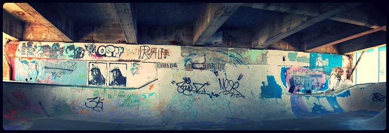 Under the King's Highway They Skate